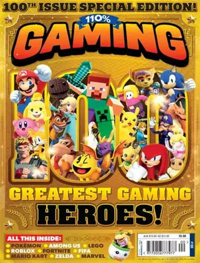 110% Gaming (UK), Aktuellt omslag