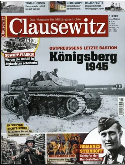 Clausewitz (DE), Aktuellt omslag