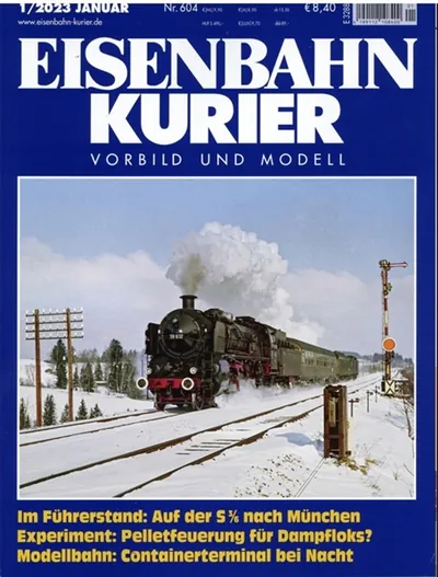 Eisenbahnkurier (DE), Aktuellt omslag