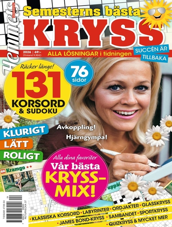 Hemmets Journals Bästa Kryss, Nr 4 2026