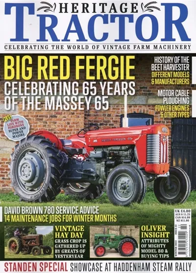 Heritage Tractor (UK), Aktuellt omslag