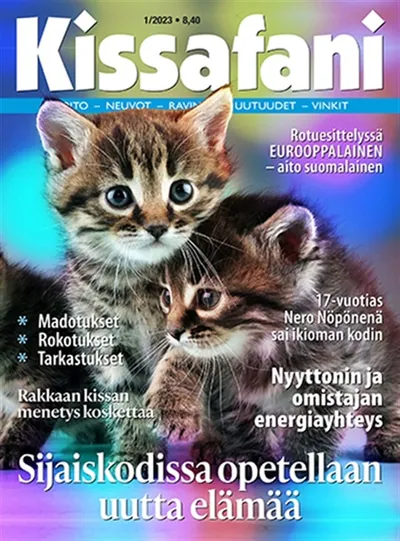 Kissafani, Aktuellt omslag