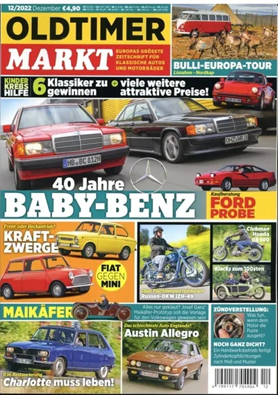 Oldtimer Markt (DE), Aktuellt omslag