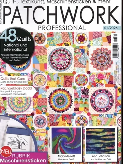 Patchwork Professional (DE), Aktuellt omslag