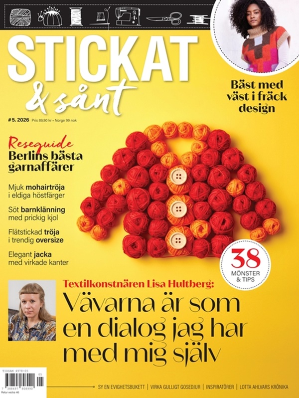 Stickat & Sånt Nr 5 2026