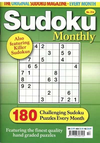 Sudoku Monthly (UK)