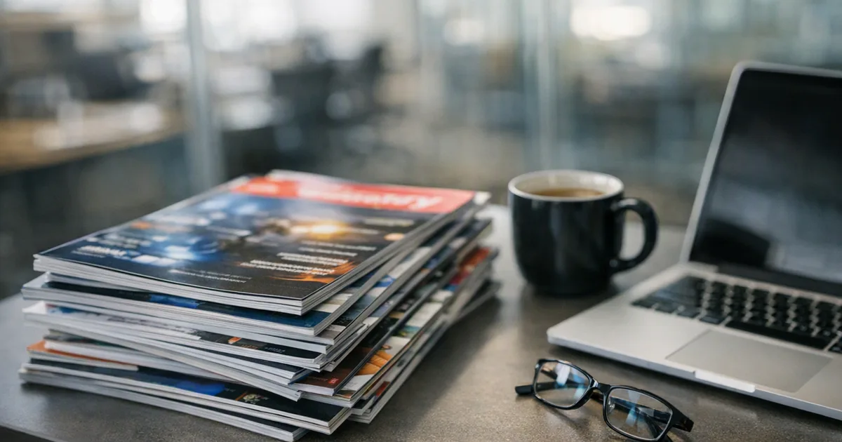 Branschtidningar - tidningar och magasin